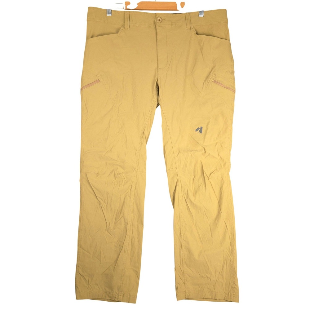 Eddie Bauer First Ascent Guide Pro Pants Mens Tan 0635 40x32 (Fits 40x31)